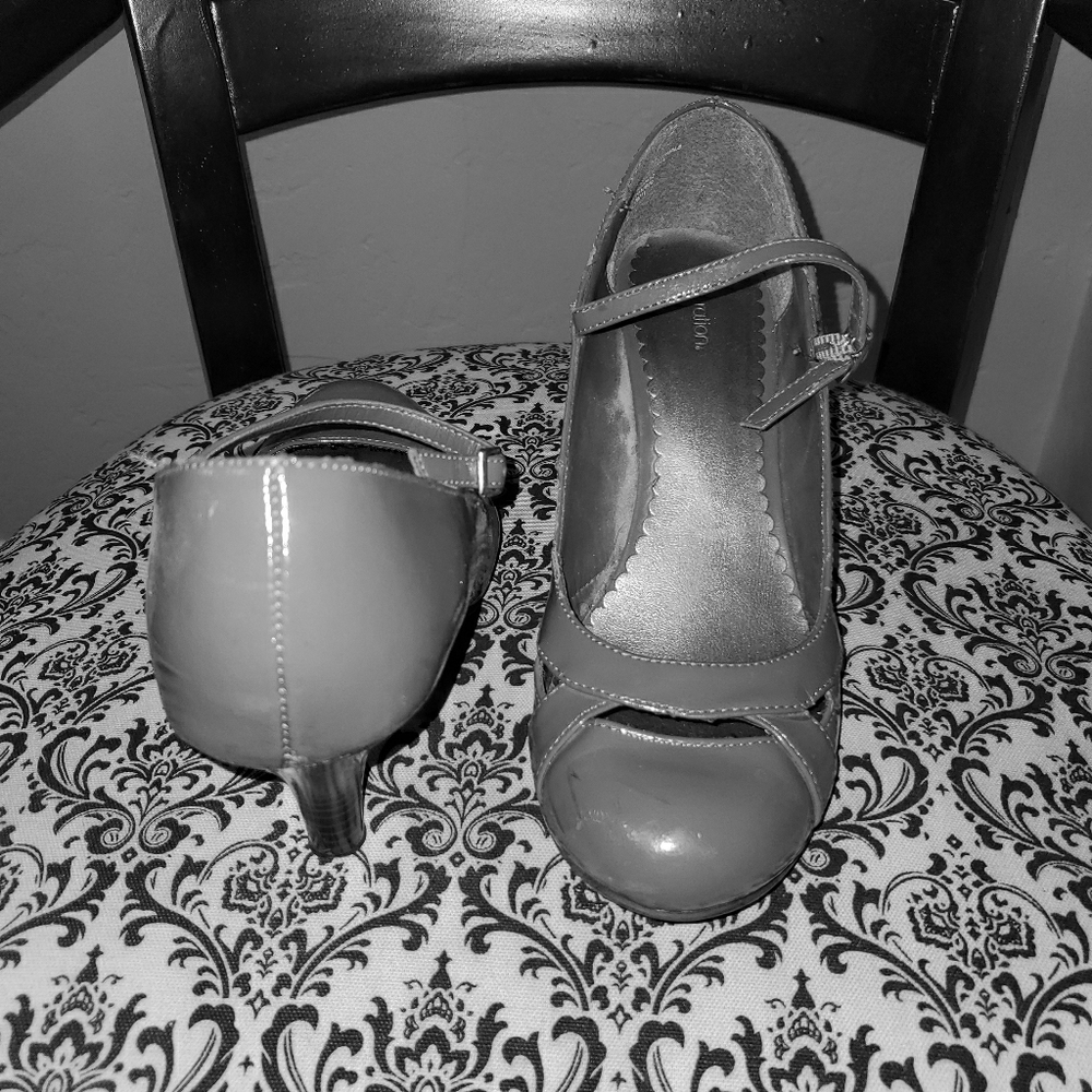 Patent Vegan Leather Mary Janes 👠